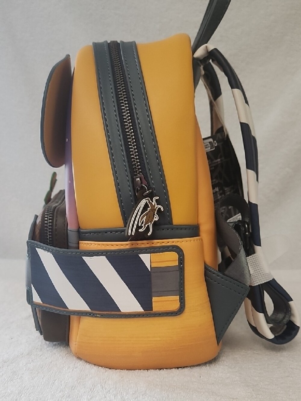 Loungefly Yellow Pixar WALL·E Character Backpack with Matching WALL•E Wallet - Picture 2 of 11